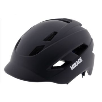 Mirage City/E-bike helm  zwart maat L (59-61cm)