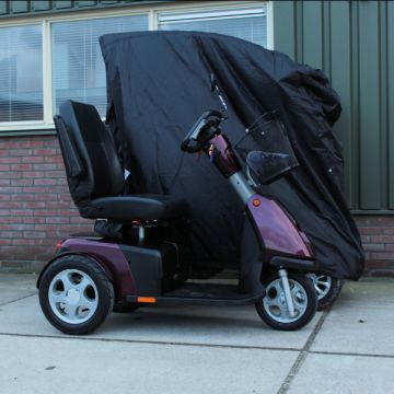 Afdekhoes voor scootmobiel XL zwart