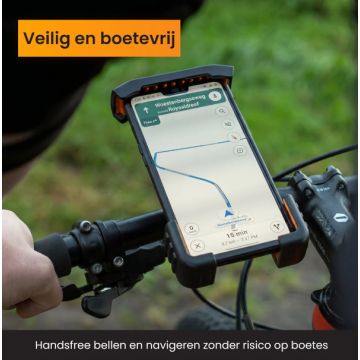 Telefoonhouder voor op de fiets