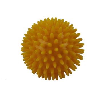Sissel Spiky-ball geel 8cm (Egelbal)