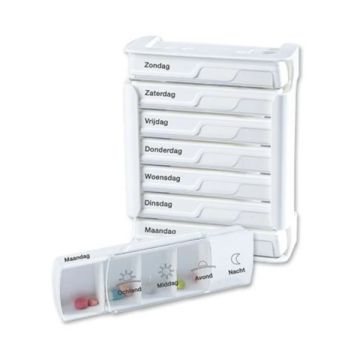 Pillendoos anabox Week 7 dagen 4 vaks