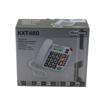 Telefoon huismodel maxcom KXT480  zwart