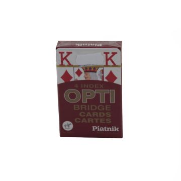Speelkaarten 4 index opti bridge kaarten