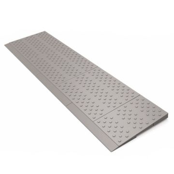 Modulaire drempelhulp 1 laags  hoogte 1 tot 2cm.    84x21cm.