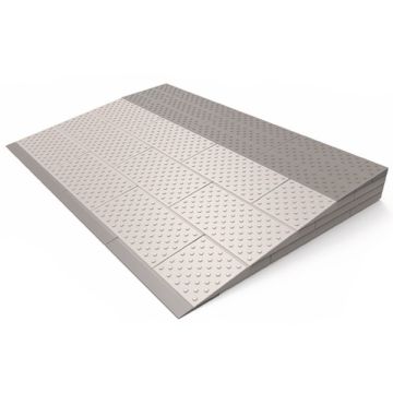 Modulaire drempelhulp 4 laags  hoogte 6.5 tot 8 cm.  84x57cm