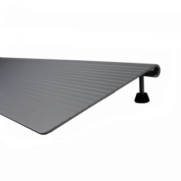 Drempelhulp  aluminium verstelbaar 2-5 cm  76x21cm.