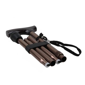Wandelstok Vitility opvouwbaar Brons