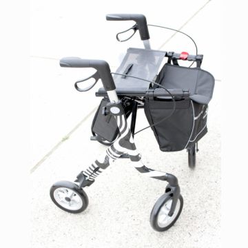 Streamer rollator Zebra motief