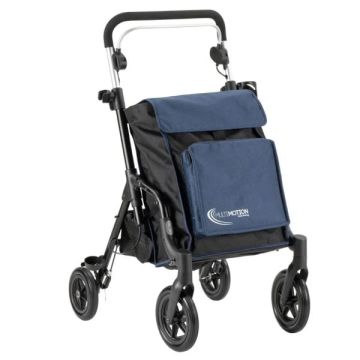 Shopper Boodschappenrollator blauw